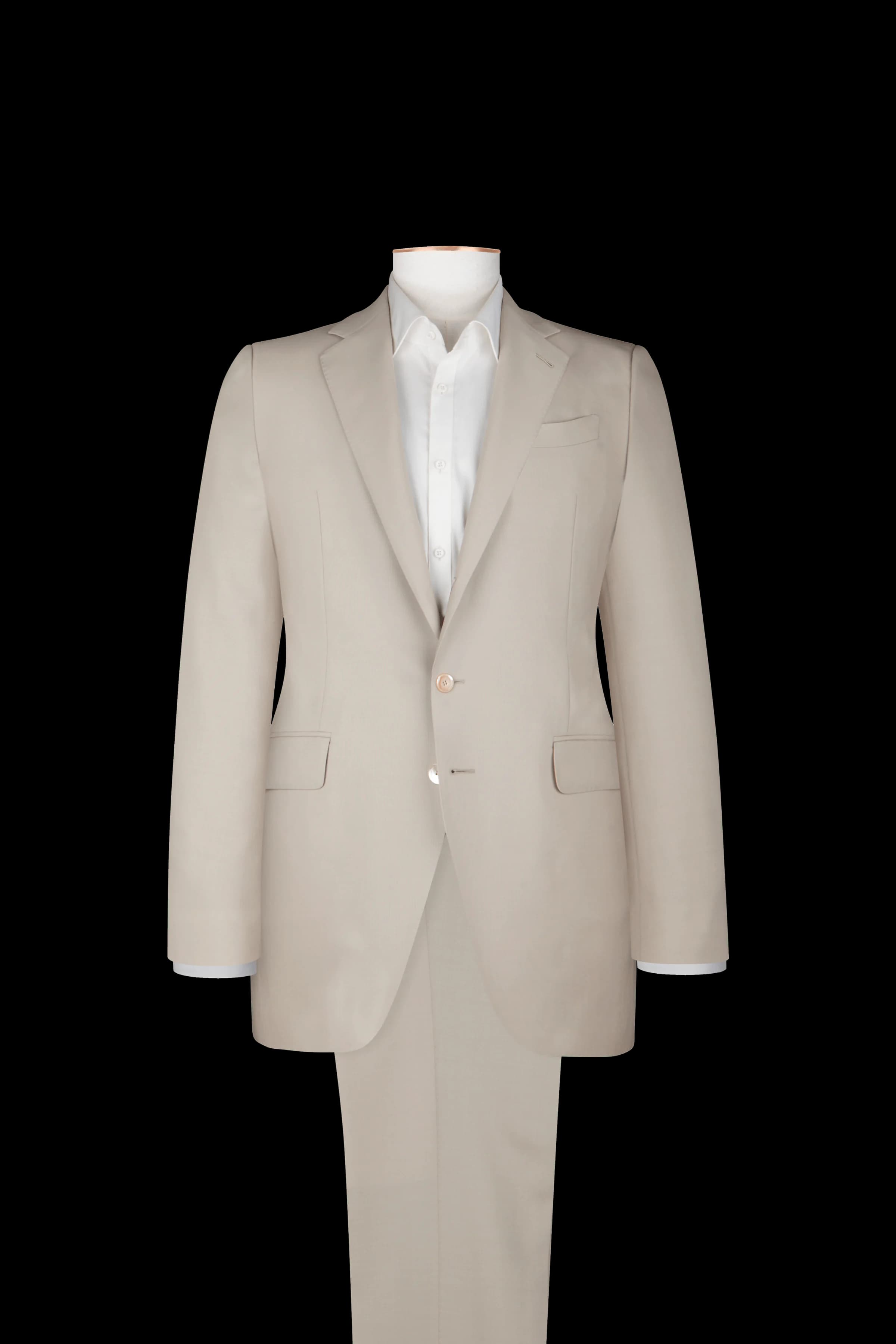 Natural Wool Suit