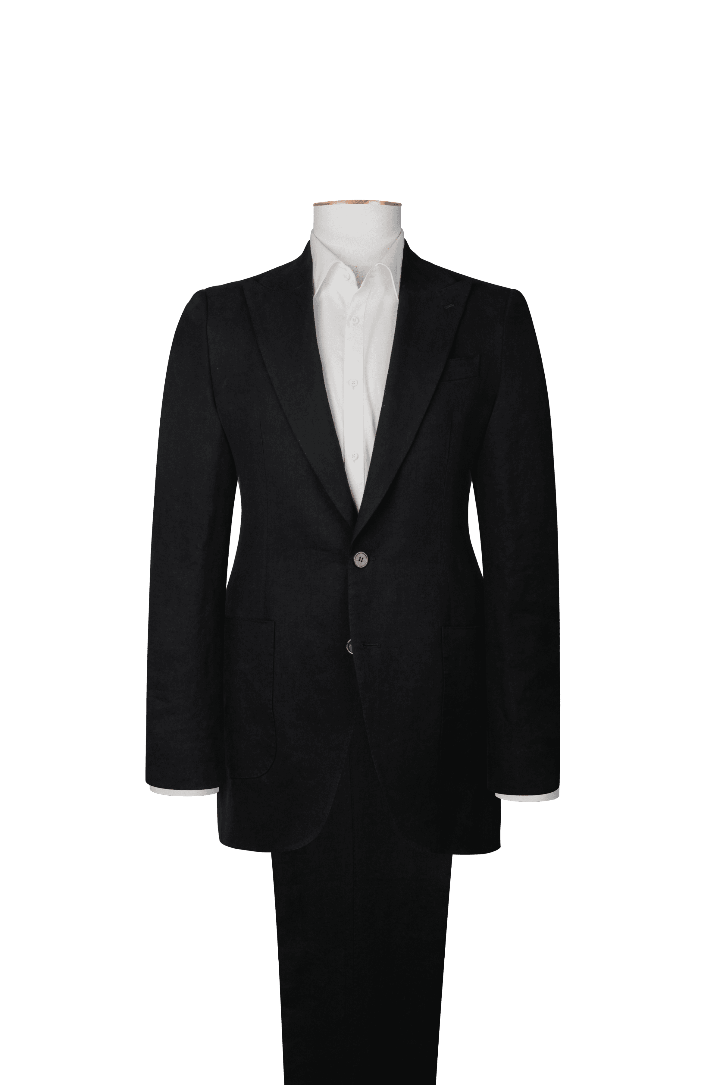 Black Linen Suit