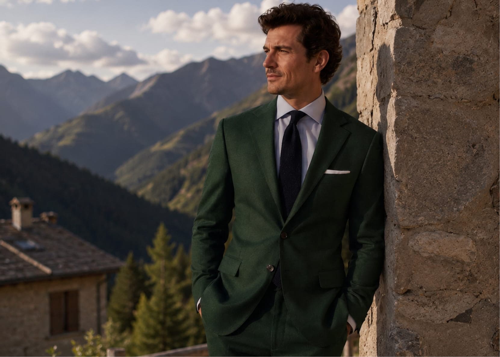 Mountain wedding style